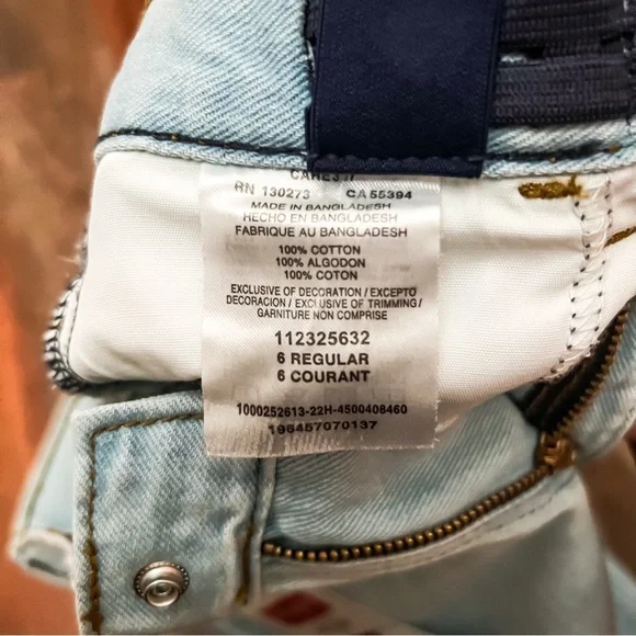 Wrangler Five Star Premium Boys Loose Fit Jeans | 6 R - Picture 2 of 10